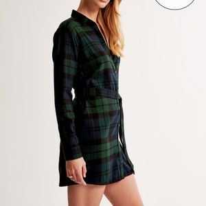 Abercrombie & Fitch Flannel Shirt Dress